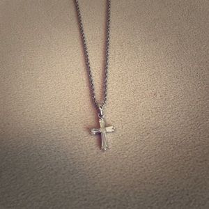 Lia Sophia cross necklace